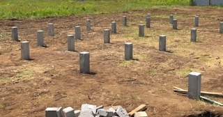 Фундамент на забивных жб сваях под ключ в Ртищево - фундамент из забивных железобетонных свай цена от 3222 руб/м2