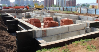 Фундаменты промышленных зданий в Ртищево цена от 25352 руб. - заказать строительство фундамента промздания под стальные колонны